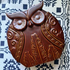Ceramic Brown Owl